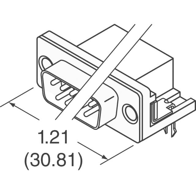 6E17C009PBF221 Amphenol ICC (Commercial Products)  Gruppi di connettori D-Sub